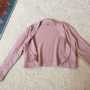 Pink Mid Sleeve Sweater